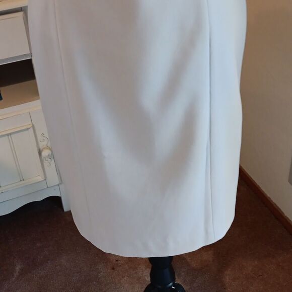 Calvin Klein Woven Sheath Dress  Beigecore, Quiet Luxury, Classic - Picture 3 of 15